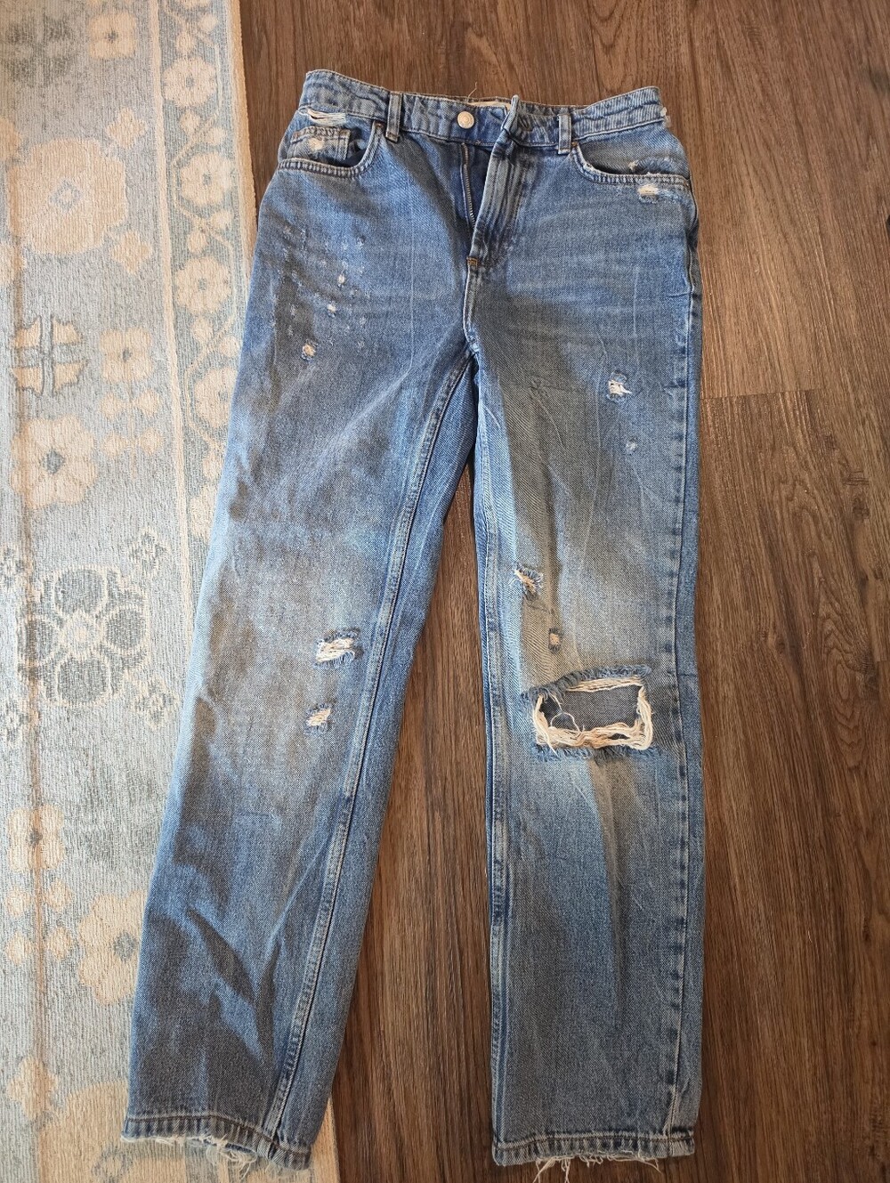 Free People Denim Jeans Distressed